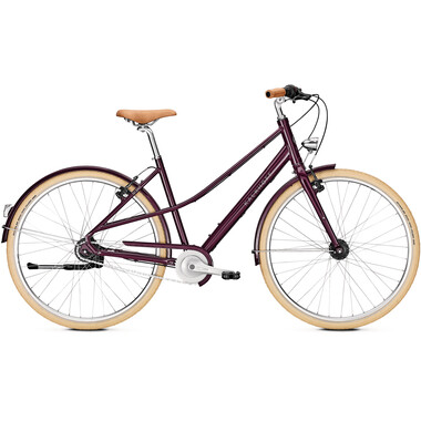 Bicicleta de paseo KALKHOFF SCENT GLARE URBAN MIXTE Mujer Rojo/Violeta 2018 0